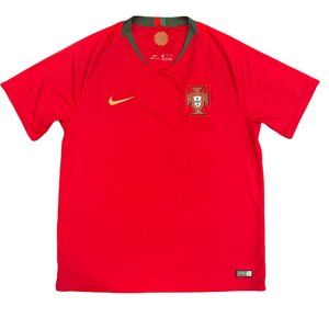 2018 Nike Dri-Fit FPF Portuguese National Football Team Soccer Jersey Size XL